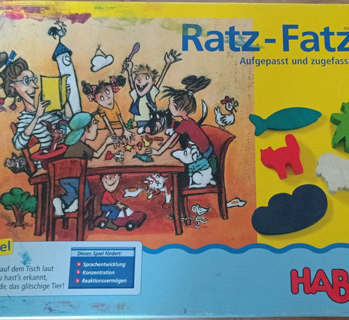 Haba ratz fatz - ratz-fatz, lernspiel