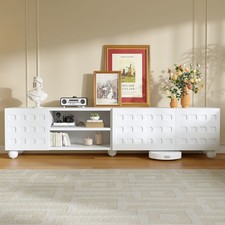 200cm ständer lowboard - 200cm, tv-ständer