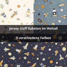  Jersey Stoff Raketen im