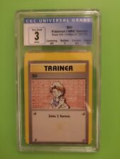 Miscut Bill - Base Set - Pokemon Card, CGC Misprint Error - Vintage, Retro