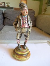 Skulptur-Alter Mann in Tracht-28 cm