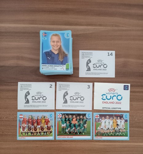Panini fußball frauen 2022 - panini, em