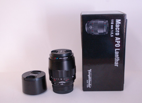 Voigtländer 110mm macro - 110mm, f2.5