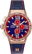 Haemmer E-010 Holly Chronograph Damenuhr Armbanduhr 45 mm 10 ATM