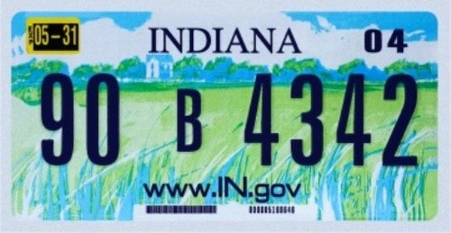 Usa nummernschild replik - nummernschild,