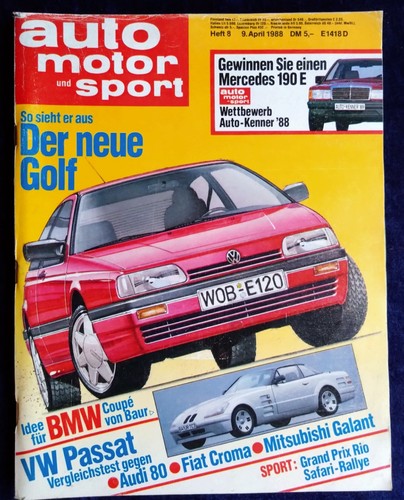 Ams 1988 bmw - 8/1988,