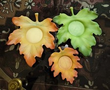 PartyLite "Herbstblatt Trio"