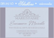 Schablone-Vintage-Shabby-A4-A3