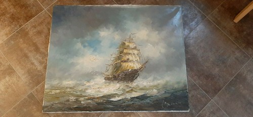 ölgemälde meer mit - Ölgemälde,