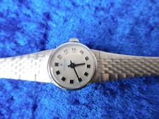 schöne, alte Armbanduhr , Junghans ,  835 Silber