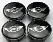 4 x 54mm Mini Schwarz Cooper