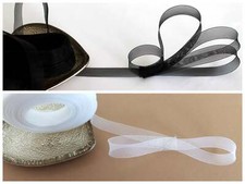 Netzband Crinoline schwarz