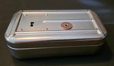 Geldbombe, Tresor, Geldkassette, Dresdner Bank AG Fil. Würzburg ohne Schlüssel