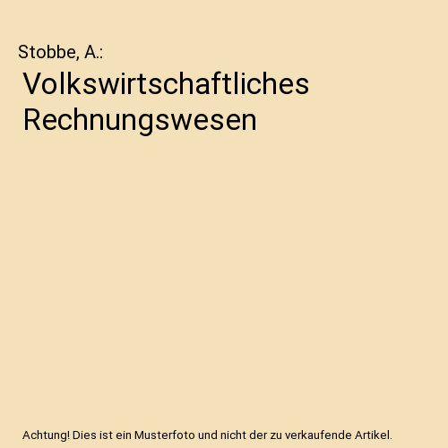 Volkswirtschaftliches