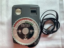 Gossen Belichtungsmesser Polysix Electronic mit Ledertasche