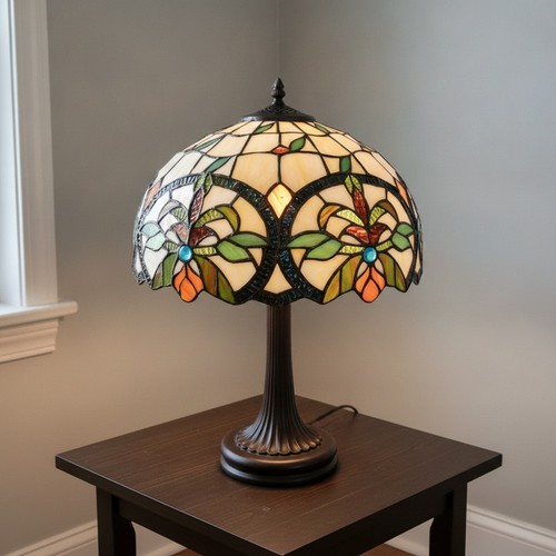 Tiffany stil lampe - stil,