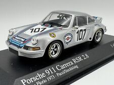 MINICHAMPS 1:43 PORSCHE 911 CARRERA RSR 2.8 TARGA FLORIO 1973 #107, 430 736907