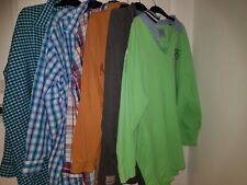 6×Oversize Übergröße 8XL Oberteile Langarmhemden Langarmsweatshirts