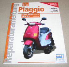 Reparaturanleitung Handbuch - Piaggio Sfera 50/80 und Piaggio SKR 125 - ab 1992