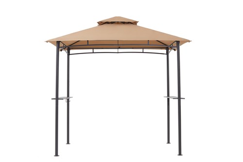 Grillpavillon bbq 52x2 44m - grillpavillon,