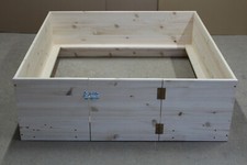 Wurfbox Welpenbox Wurfkiste Hunde Hundebett Schlafplatz 160 x 160 x 40cm NEU