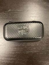 Uhrenbox Reiseetui schwarz Uhrenetui Box Etui Tasche Reise NEU 1 Uhr Carbon Look