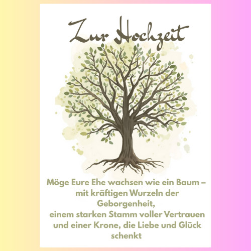 Hochzeitskarte mit spruch zur - spruch,