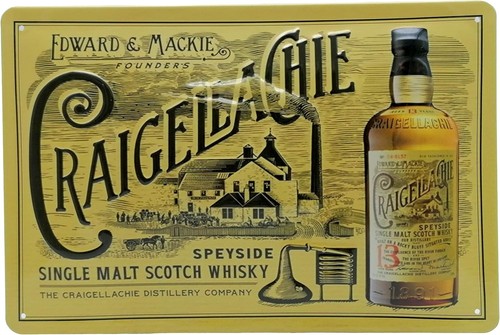 Retro whisky blechschild für - whisky,