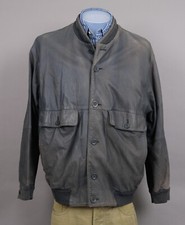 Gimo's Bomberjacke Vintage Herren Jacke Gr. M Grau #45