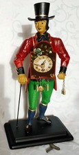 Schwarzwälder Uhrenträger Uhrenmännchen Kaminuhr Jockele Werk