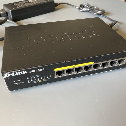 Link dgs 1008p - dgs-1008p, poe