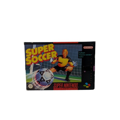 Super soccer snes - soccer,