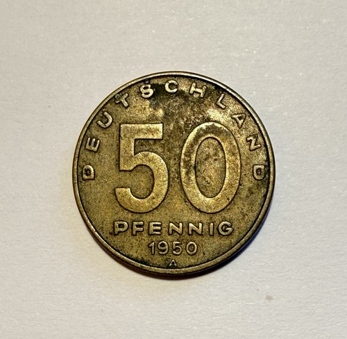 Pfennig 1950 pflug vor - 50,