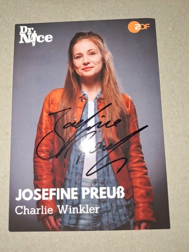 Autogrammkarte josefine preuß - josefine,