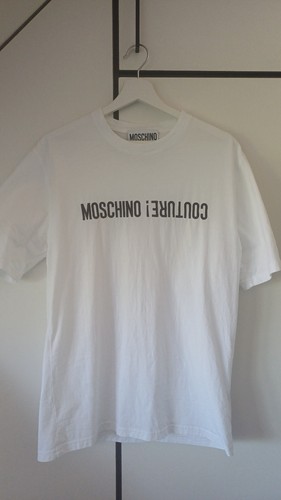 Moschino shirt weiß - t-shirt,