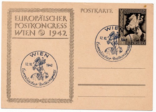 Deutsches reich 1942 ganzsache - reich,