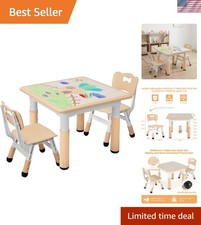 Kindertisch mit 2 Stühlen