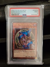 Yugioh Dark Magician Girl Dunkles Magier Mädchen Mp24 First Ed. 25th Stamp PSA 9