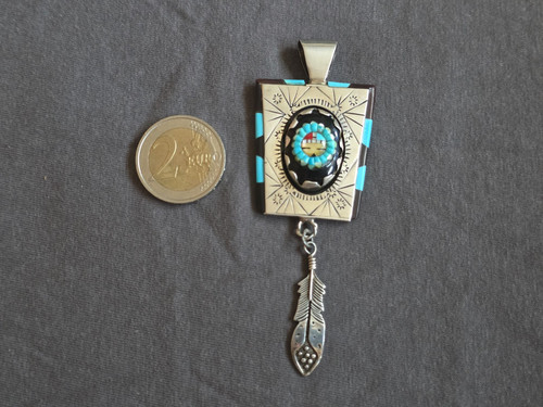Vintage zuni anhänger - zuni,