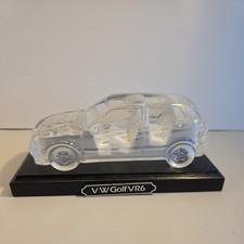 VW Golf 3 III VR6 Modellauto Rabbit 3er Glas Kristall 