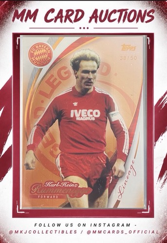 Karl heinz rummenigge - rummenigge, /50