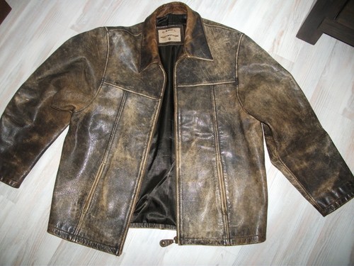 Camel lederjacke vintage - camel,