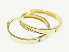 585 Gold Creolen Klappcreolen