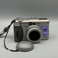 Canon PowerShot G3 Kamera Ersatzteil DEFEKT - macht nur schwarze Bilder