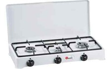 CF Parker Gaskocher mit Zündsicherung 3-flammig, B - Ware