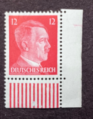 12-Pfennig-Briefmarke