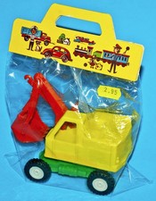 Alter KAKURO PLASTIK BAGGER W. GERMANY 80er METALLACHSE TUDOR BRUDER JEAN HÖFLER