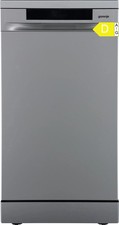 Gorenje Geschirrspüler 45cm freistehend silber 11 Maßgedecke 45dB EEK D