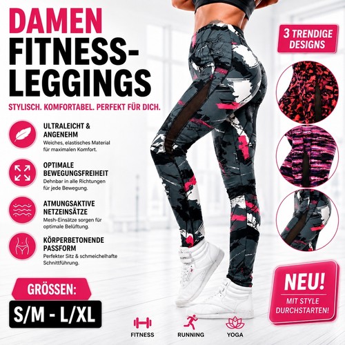 Damen leggings gymnastik - leggings,