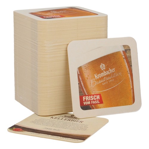 80x krombacher bier bierdeckel - krombacher,